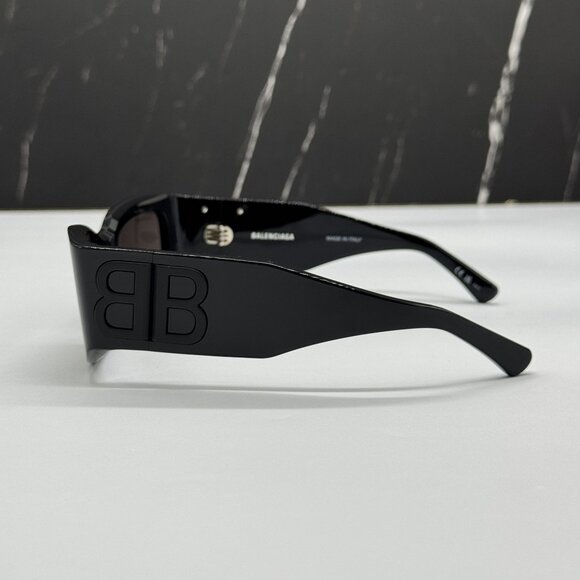 NEW BALENCIAGA BB0360S 001 SUNGLASSES BLACK WOMEN EYEWEAR main image 4